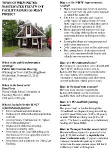 Bond vote information flyer
