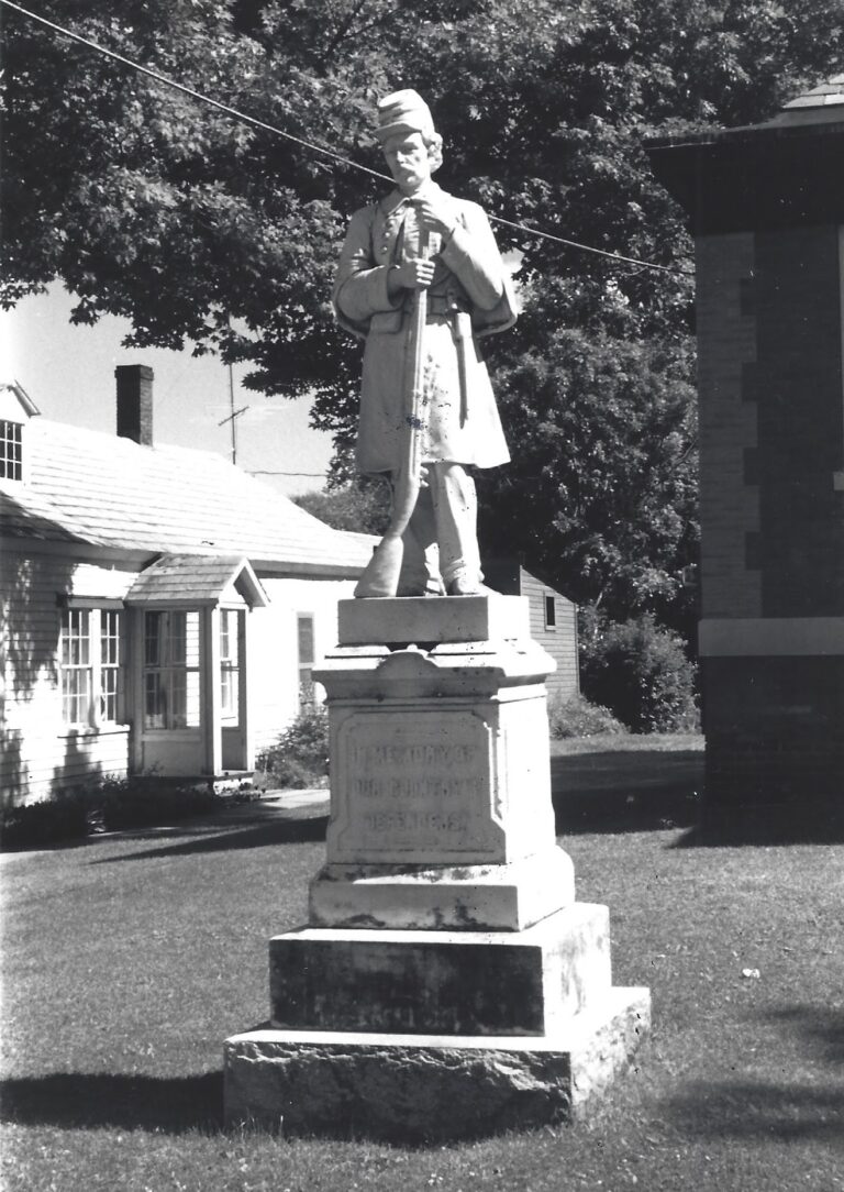 Civil War Memorial Courtesy of Historical Society of Wilmington