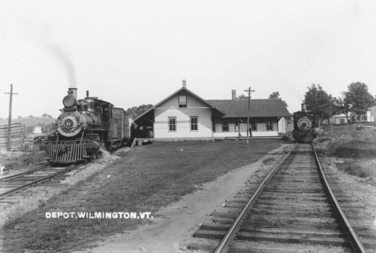Wilmington Train Depot. Courtesy of Historical Society of Wilmington